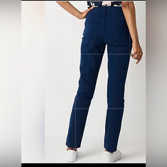 Liz Claiborne Womens Sara Mid Rise Slim Fit, Skinny Leg Jean Size  … - Picture 3 of 4